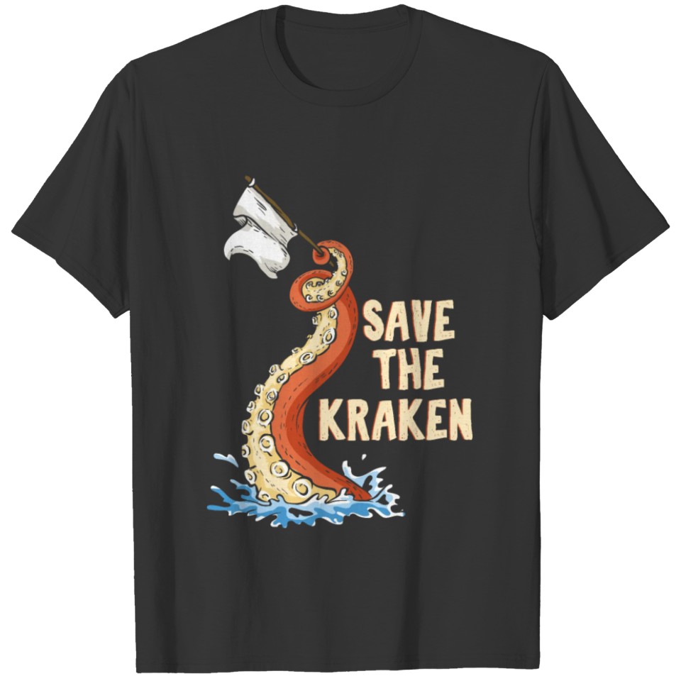 Octopus - Save The Kraken T-shirt
