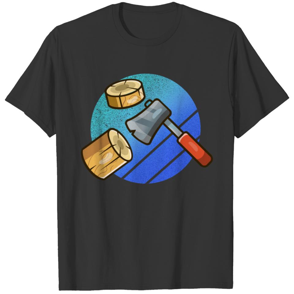 Axe with Wood T-shirt