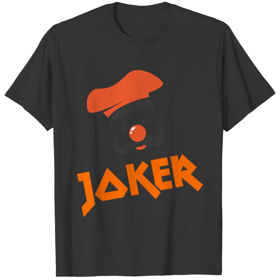 Joker Shape Design T-shirt