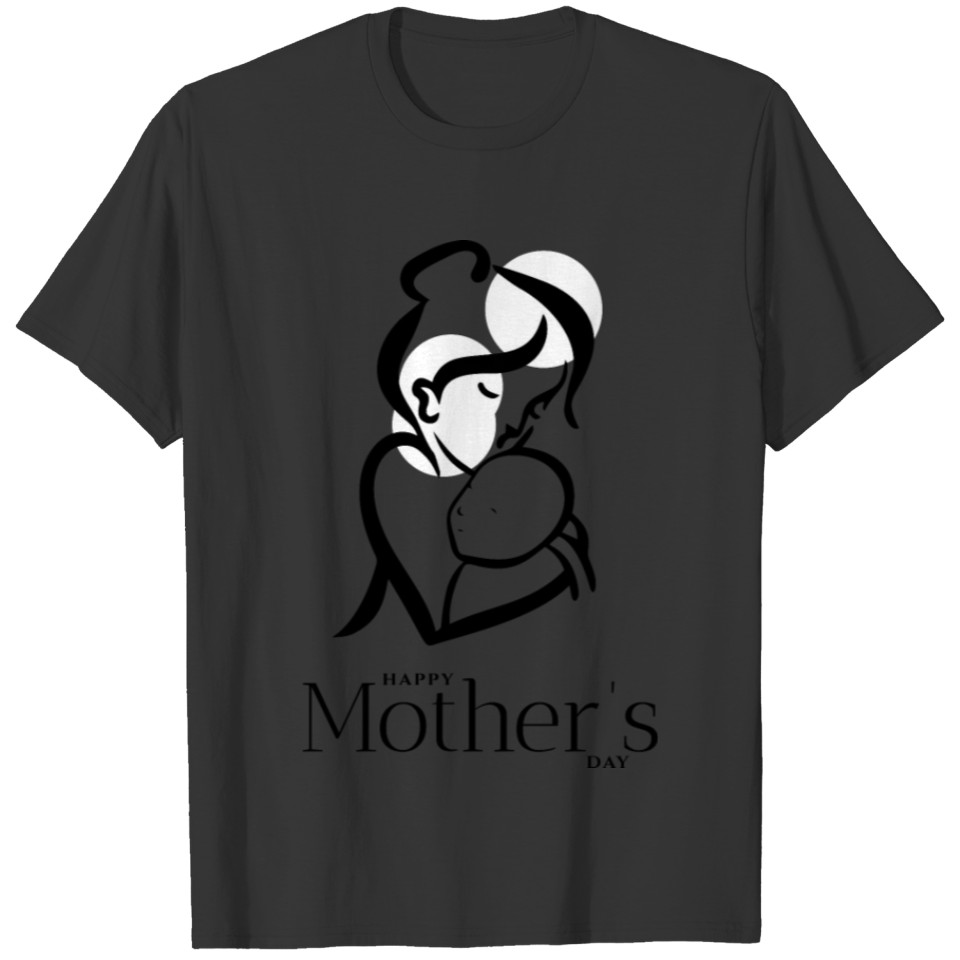 Mother Baby Hug T Shirts