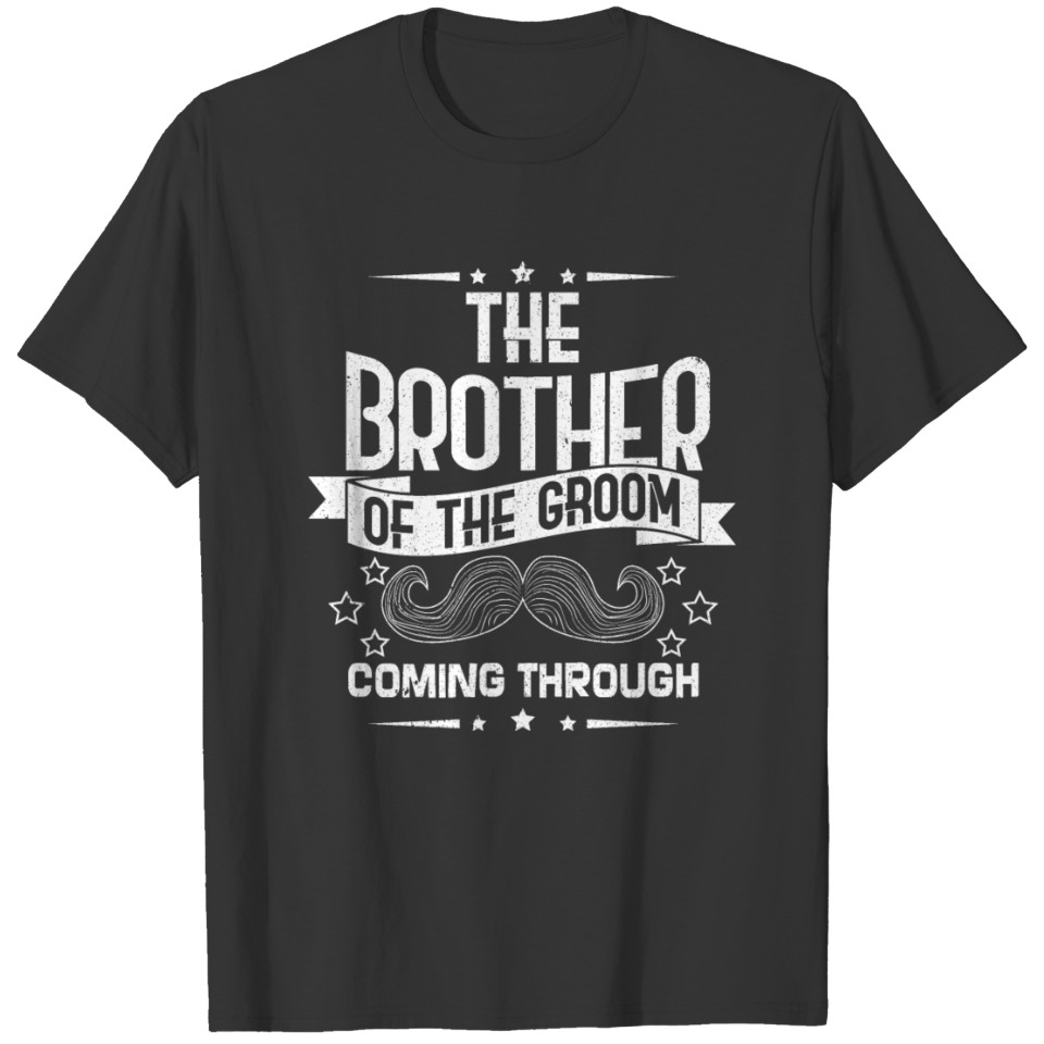 Brother of the Groom marriage Gift T-shirt