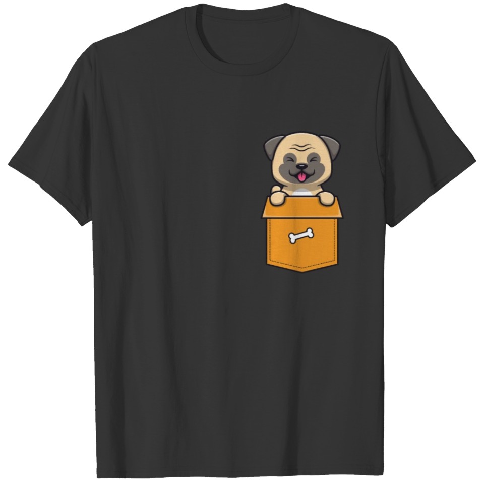 Pocket Dog Cute Dog Lover Dog Owner Doggie Animal T-shirt