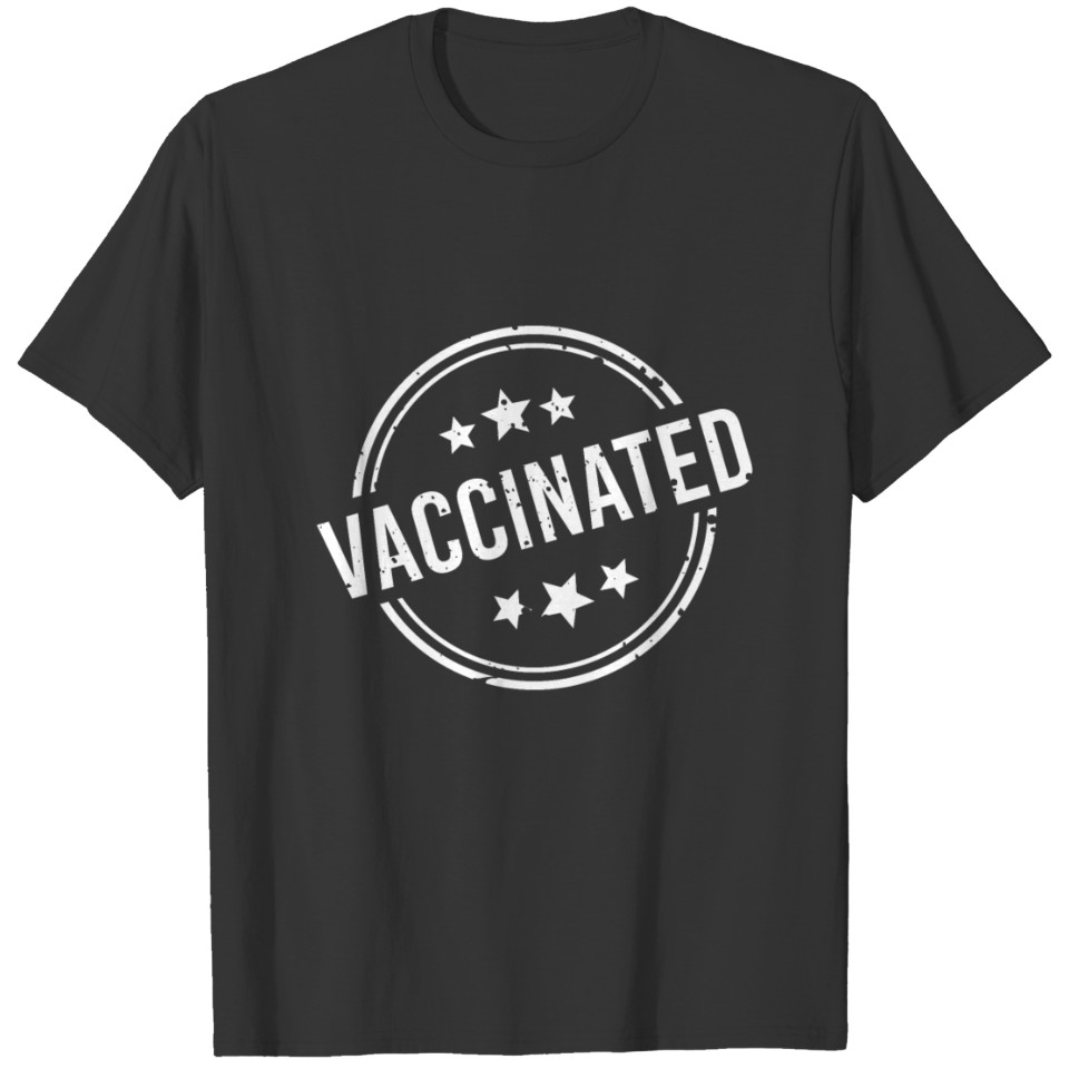 Stamp Vaccinated Vaccine Nurse Gift Idea T-shirt