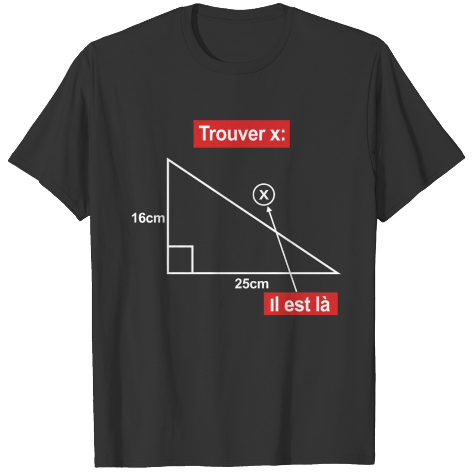 Geek T-shirt Trouver Le X Il Est Là Tee Shirt T-shirt