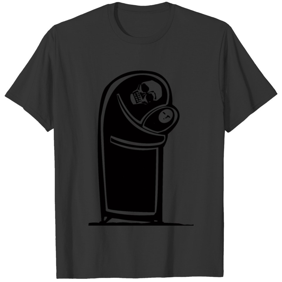 Death and Child - Woodcut T-shirt
