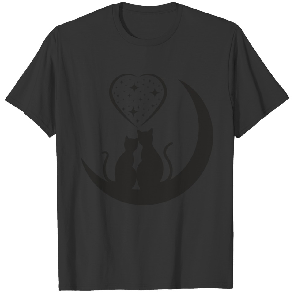 Cats in the Moon T-shirt