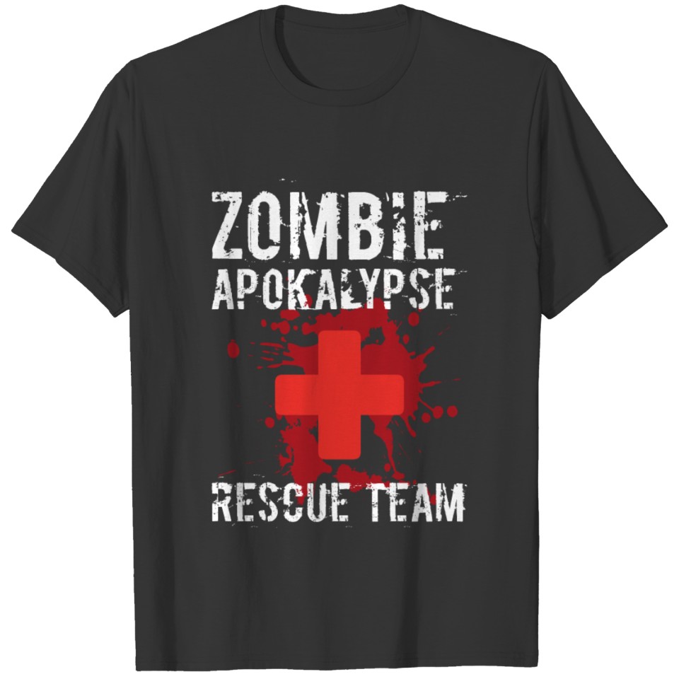 Rescue team gift emergency doctor ambulance T-shirt