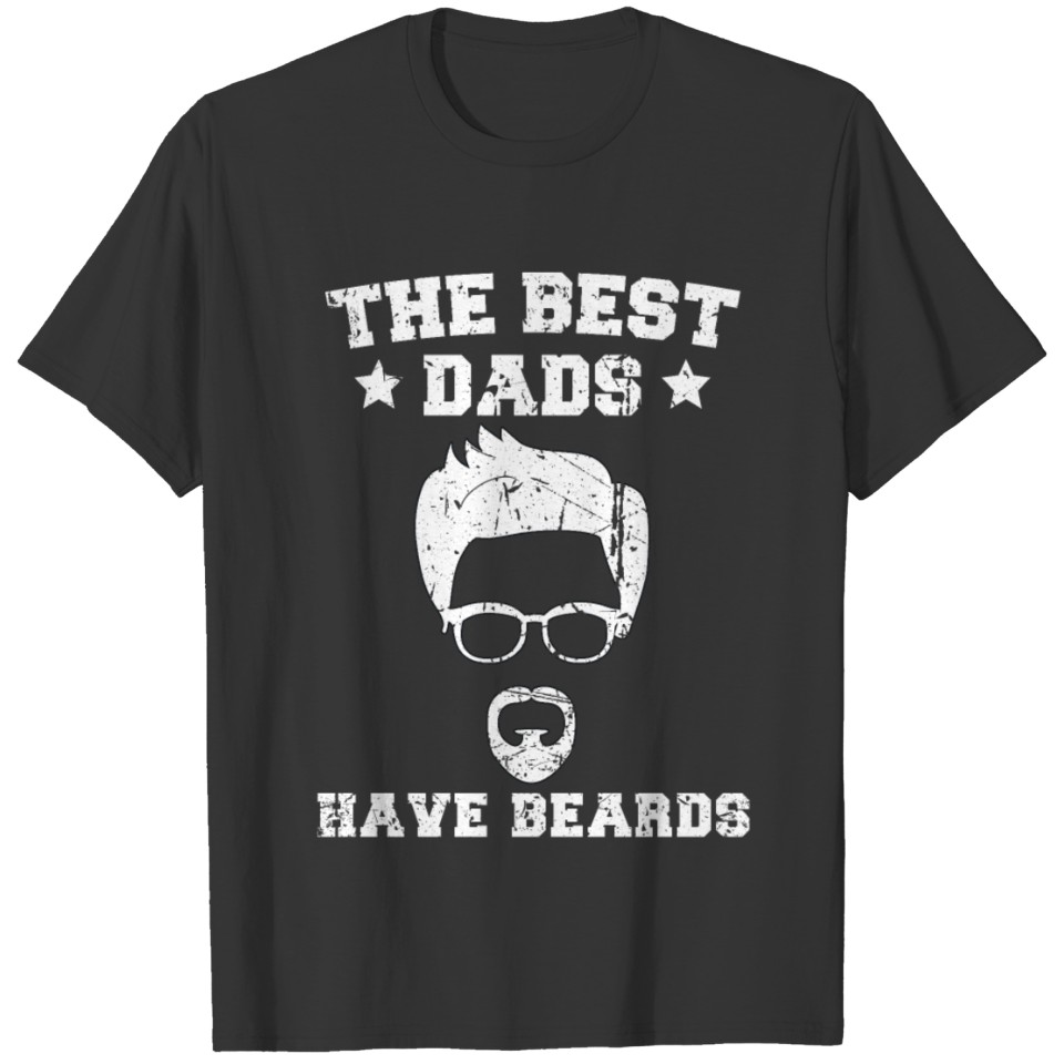 Father beard bearded dad Father's day gift T-shirt
