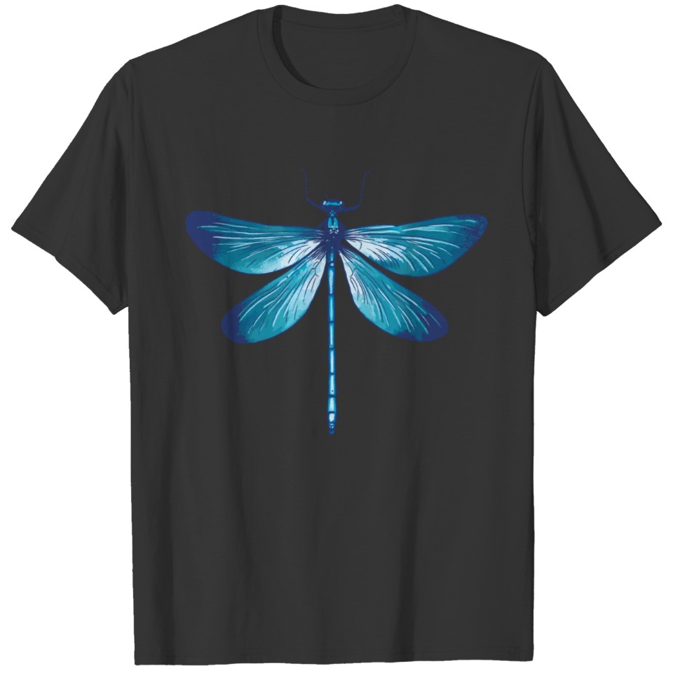Blue Dragonfly T Shirts