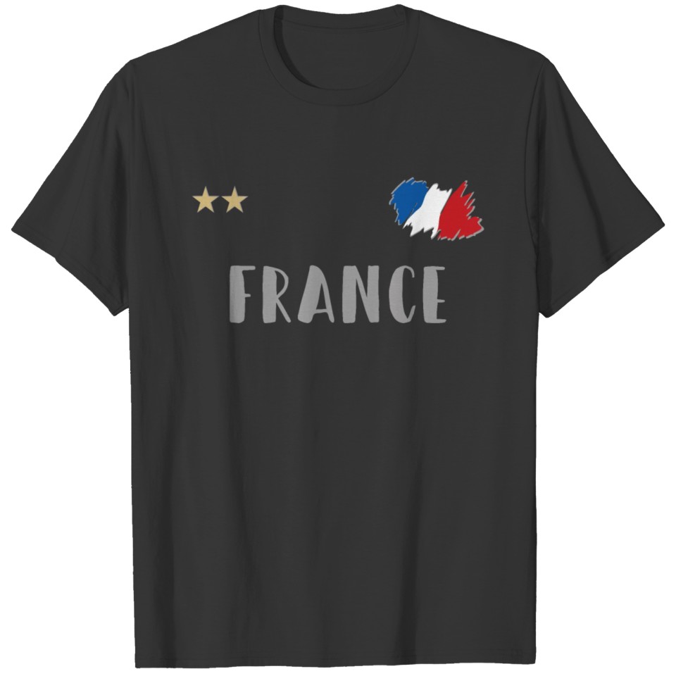 France Soccer Football Fan Shirt Flag T-shirt