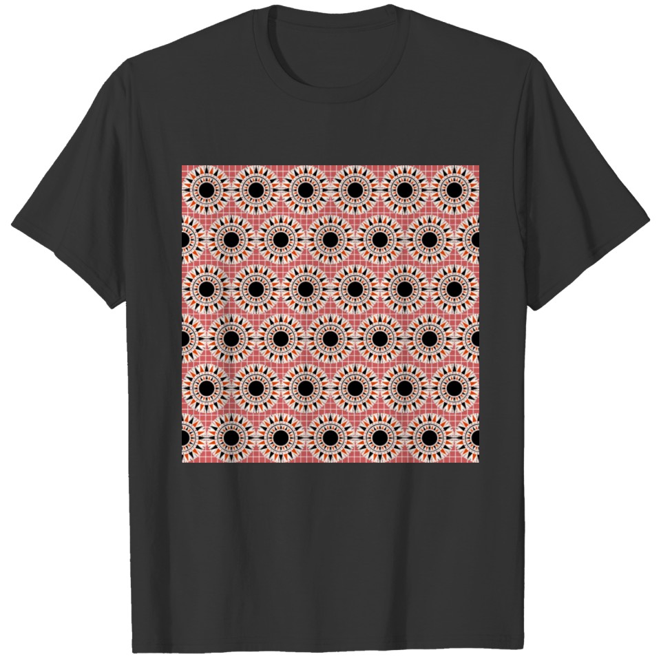 Black stars pattern T Shirts