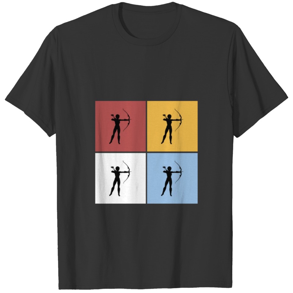 Bow Archery Vintage Sports Hobby T-shirt