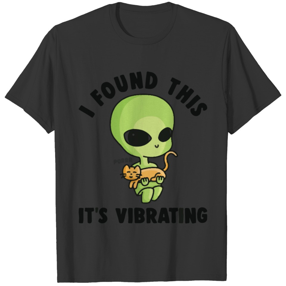 i found this it s vibrating T-shirt