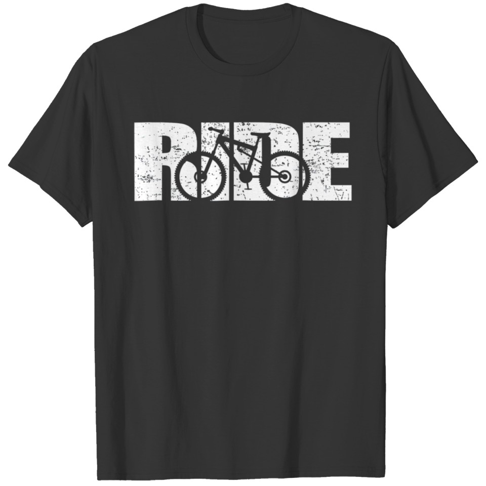 Ride Vintage MTB TShirt Mountain Bike Tee T-shirt
