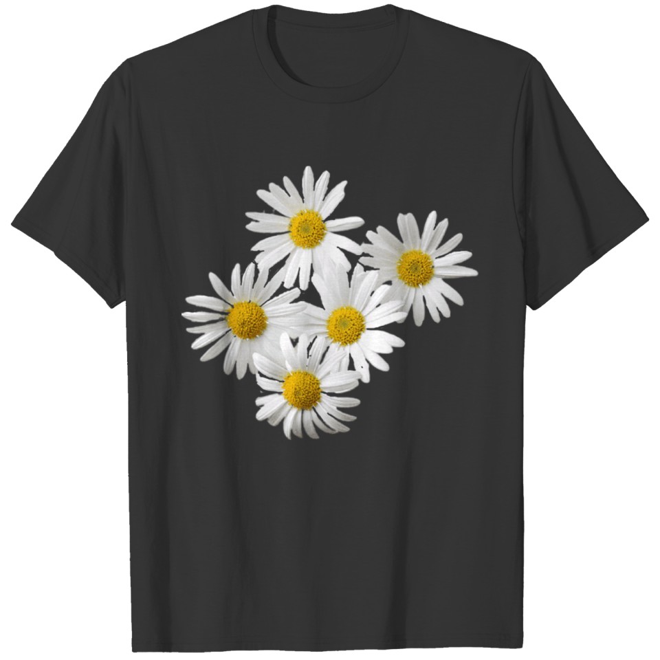 White sun flower T Shirts