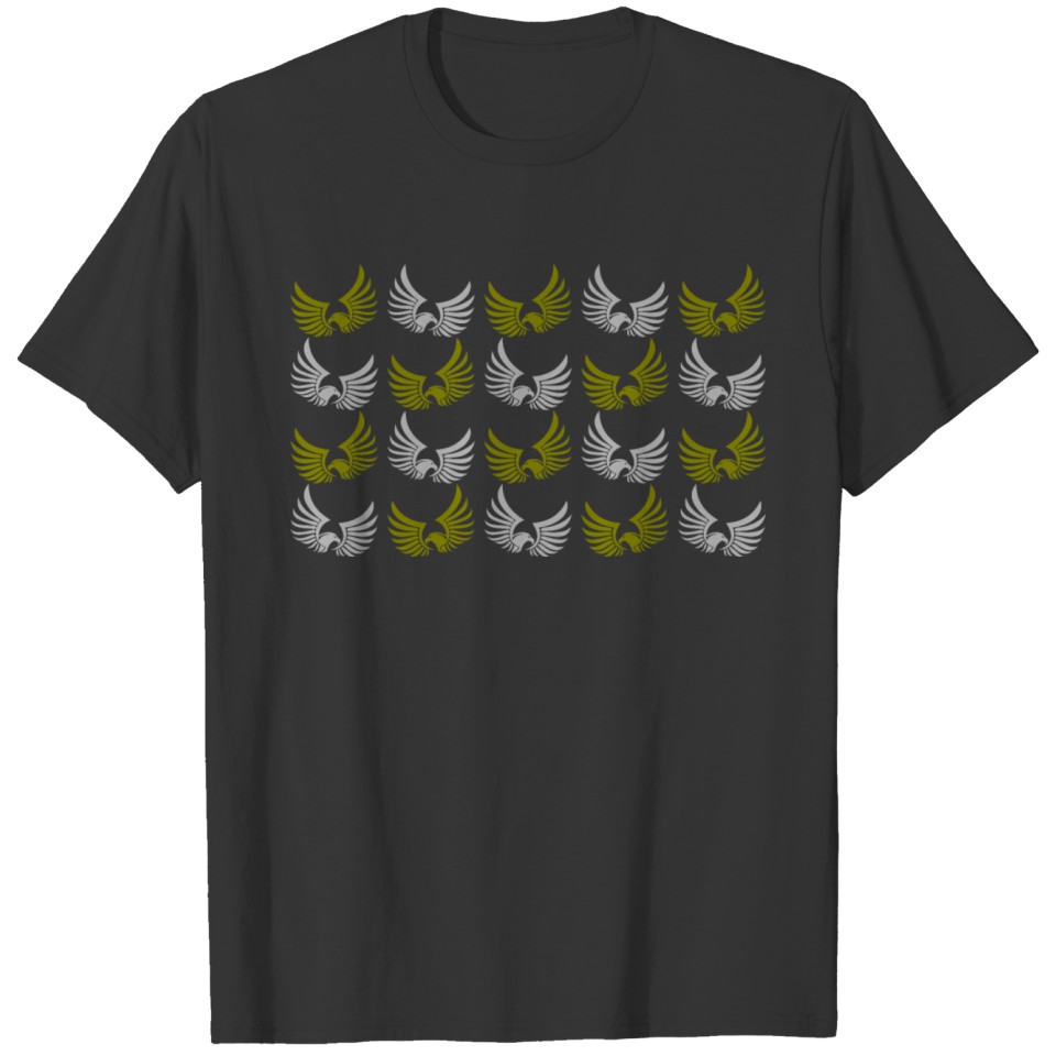 Eagle Gold Silver T Shirts