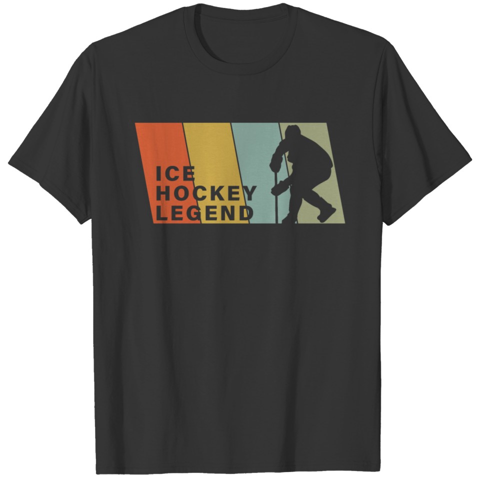 Ice Hockey Used Look Saying Ice Hockey Player T-shirt