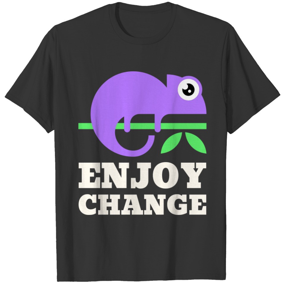 enjoy change T-shirt