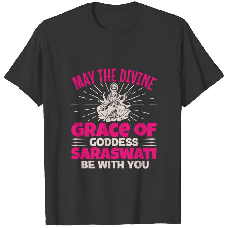 Sarasvati Hindu Goddess T-shirt