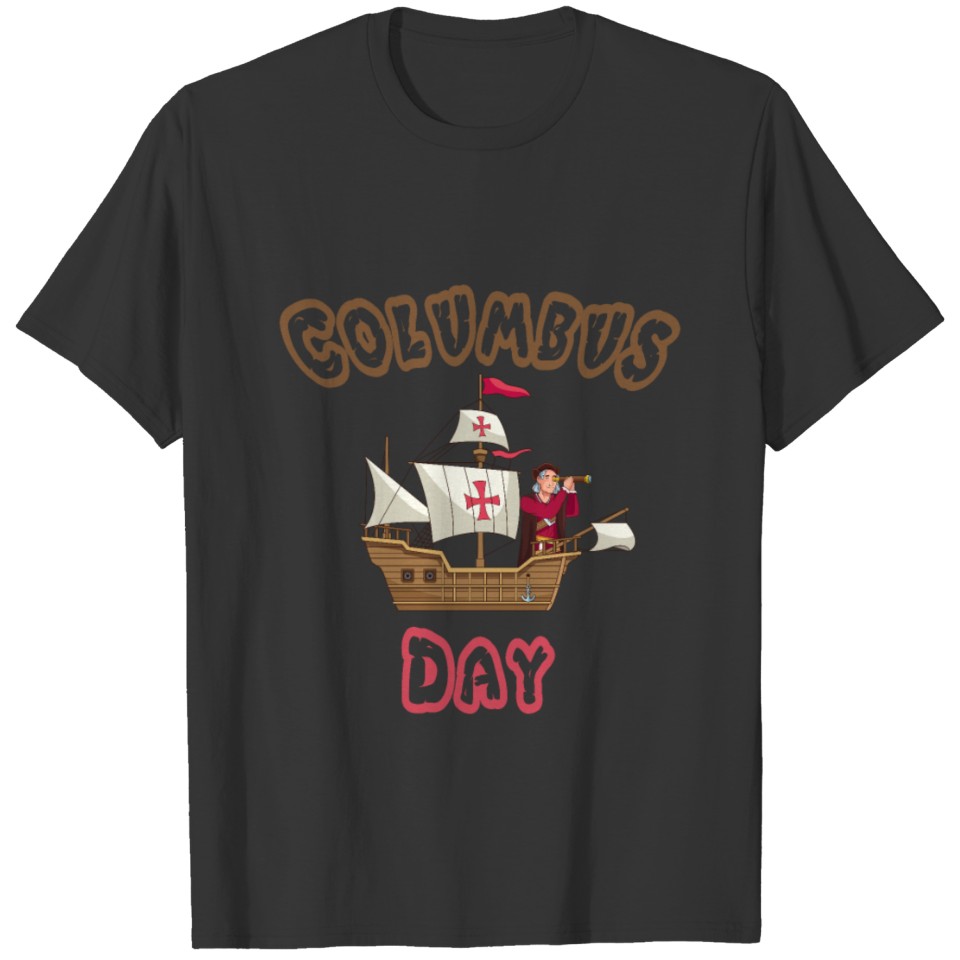 funny Columbus Day T-shirt