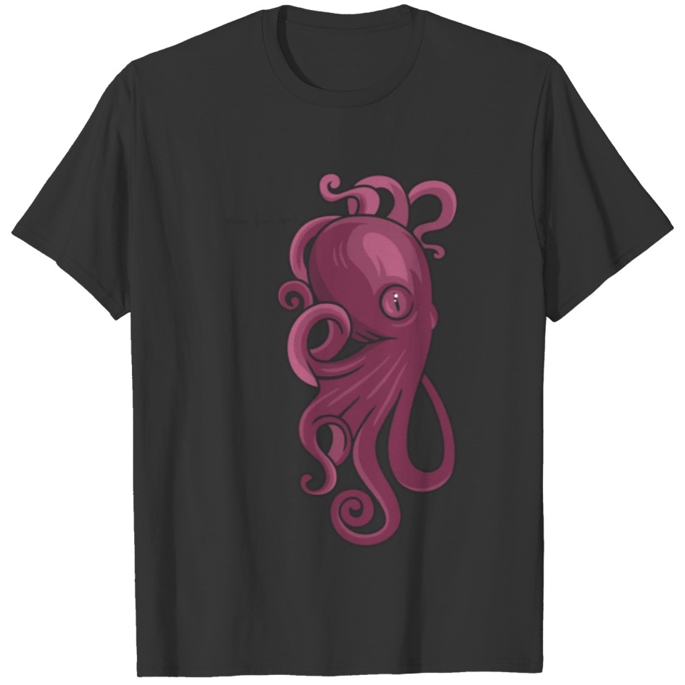 Fluro Octopus T-shirt