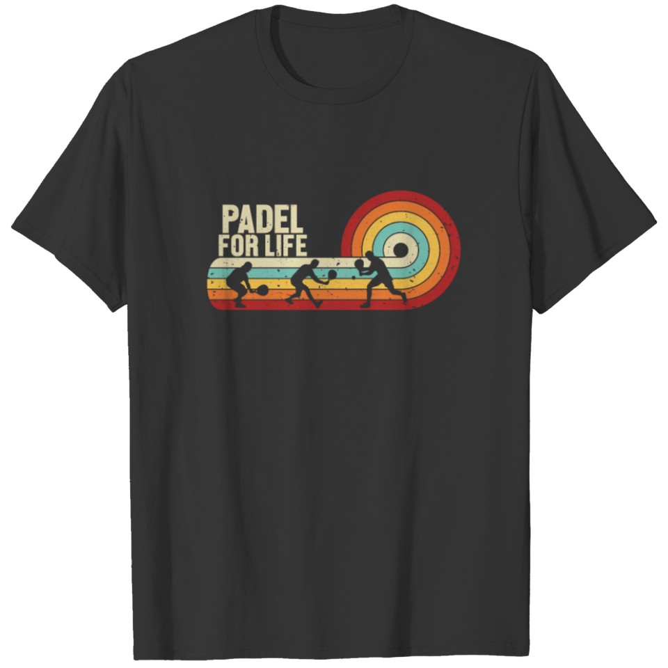 Padel for Life Paddleball Padel Tennis Platform T-shirt