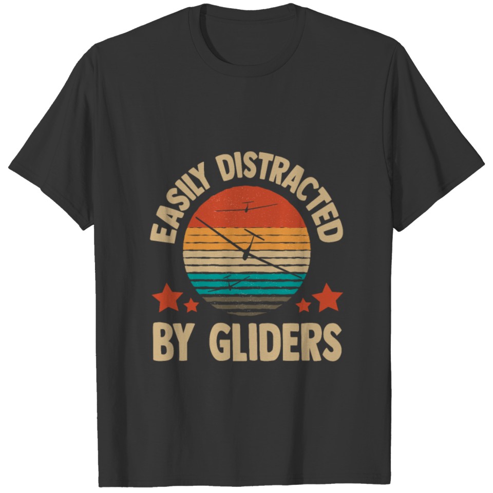 Easily Distracted By Gliders T-shirt