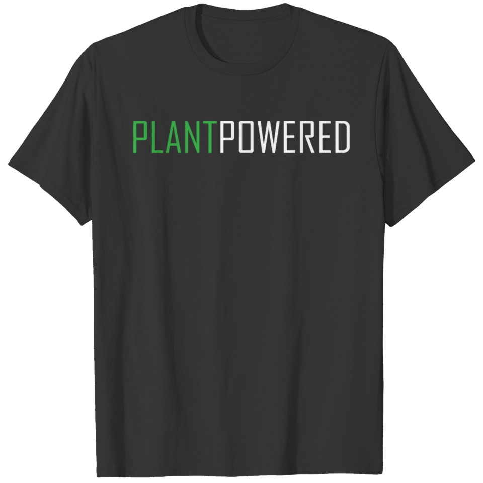 Plantpowered Vegan Vegetable Gift Nutrition T-shirt