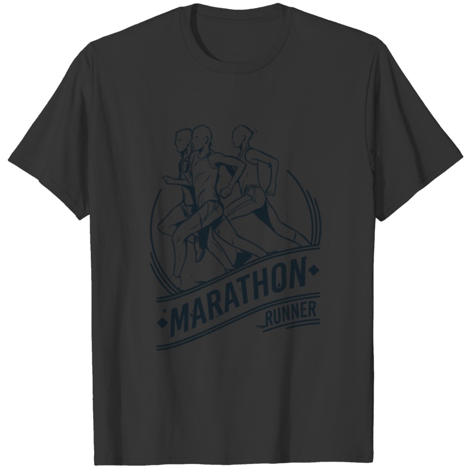 Marathon Runner 26.2 Miles Running T-shirt