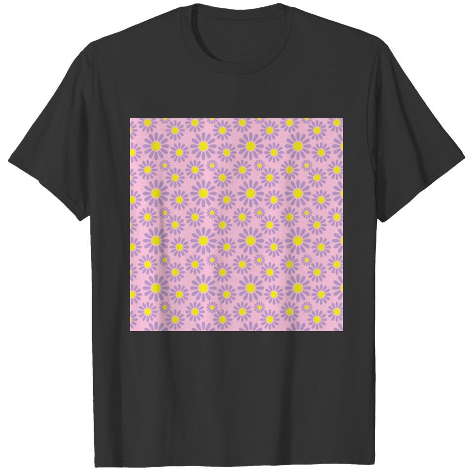 Daisy Pattern T-shirt