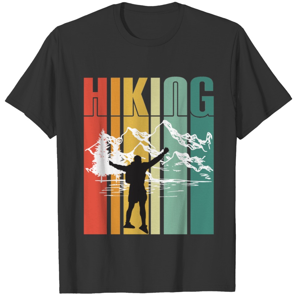 Hiking Hike Hiking Mountains Camping T-shirt