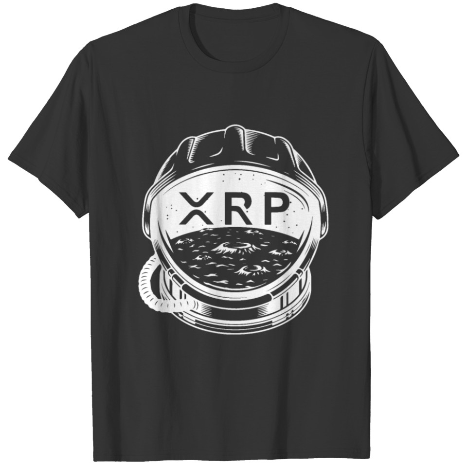 XRP space gift universe cosmonaut T-shirt