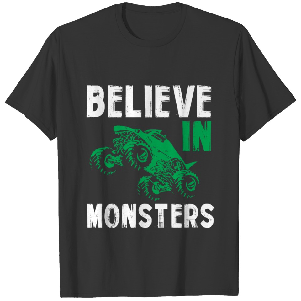 Monster truck stunt T-shirt