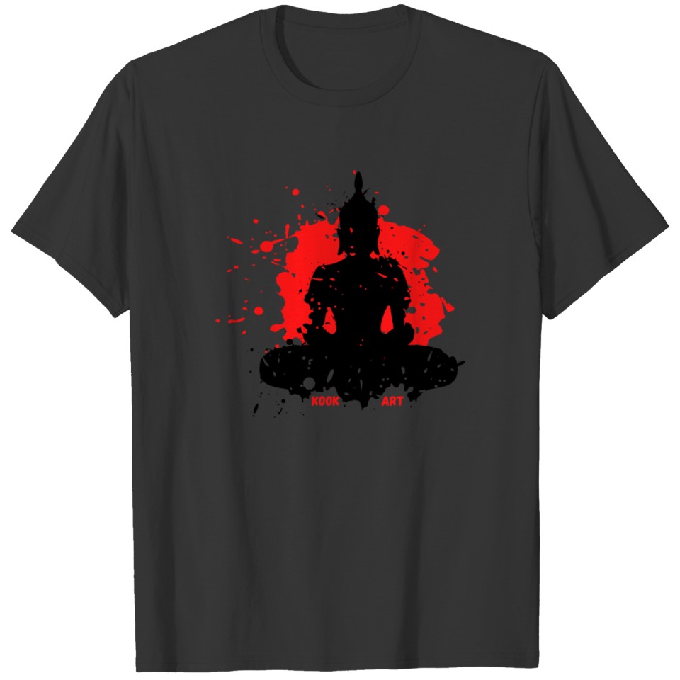 An artistic and original Buddha. To stay cool. T-shirt