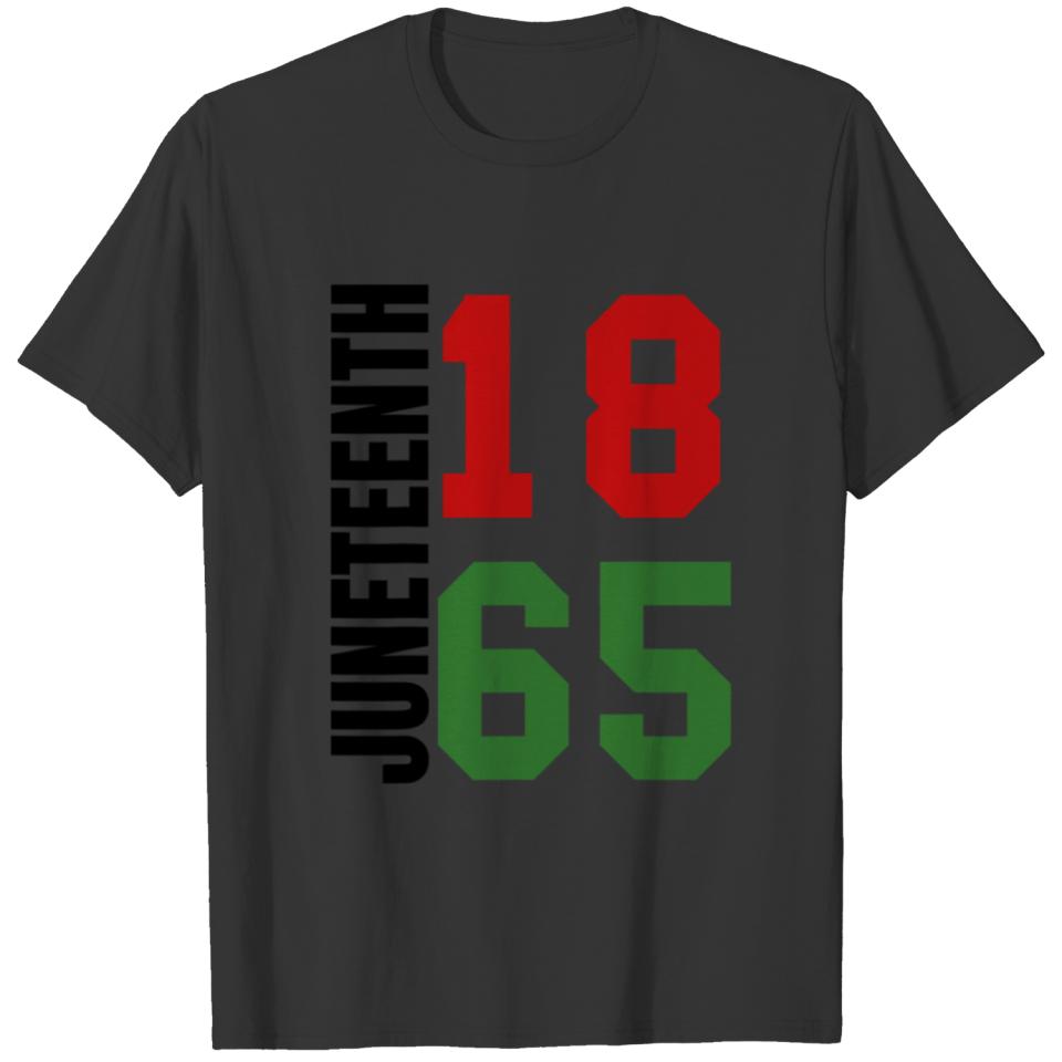 Black Proud African American for Juneteenth T-shirt