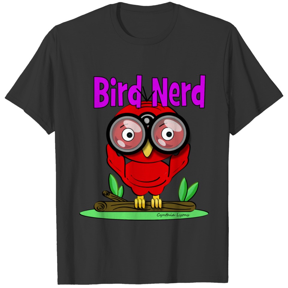 bird nerd T-shirt