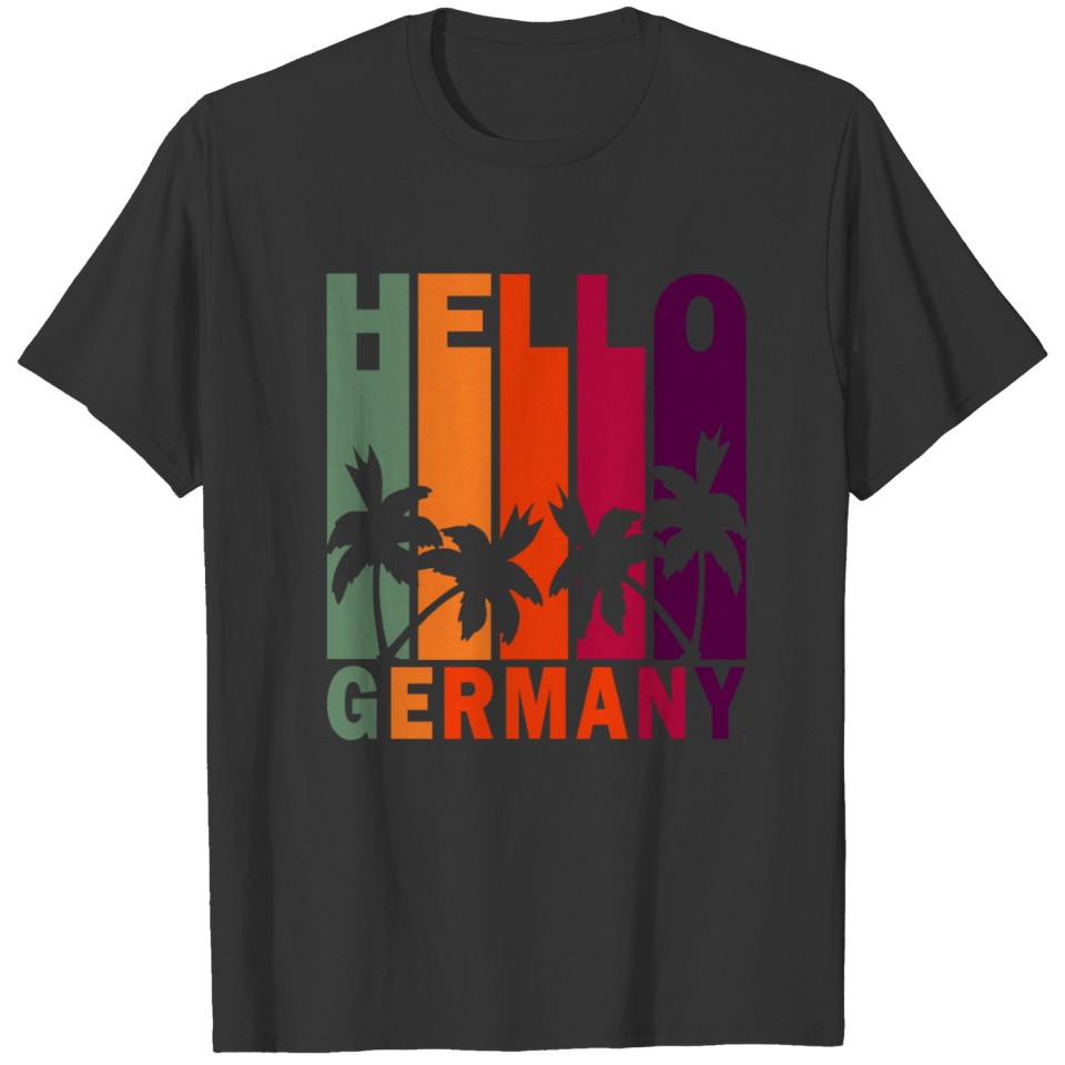 hello GERMANY T-shirt