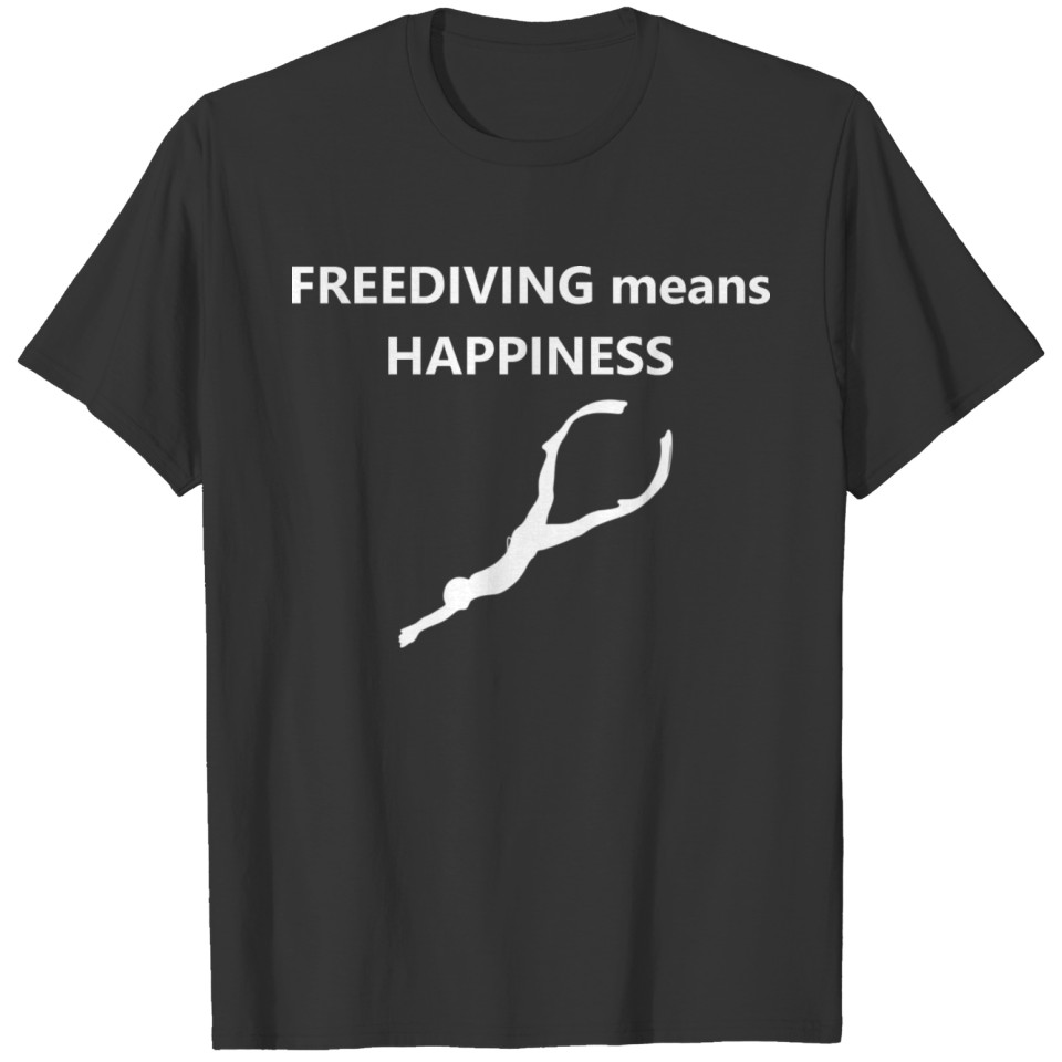 Freediving Apnoe Diving Spearfishing Ocean Scuba T-shirt