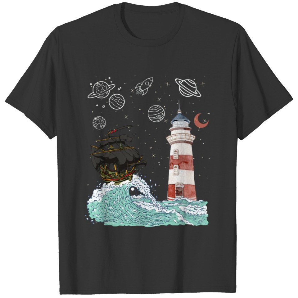 Sail At Night T-shirt