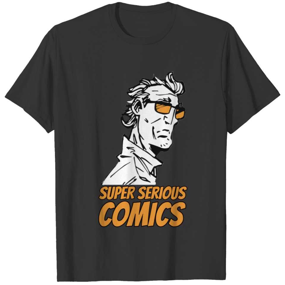 Super Serious Comics Logo T Shirts