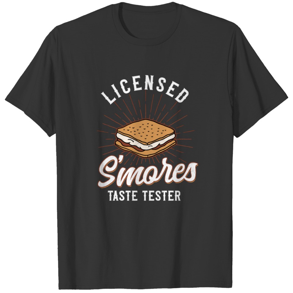 Camping Licensed S'Mores Taste T-shirt