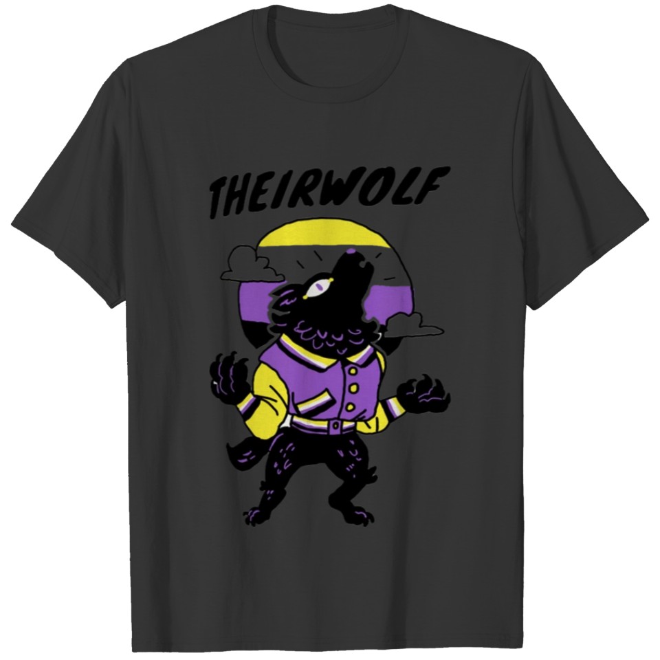 Theirwolf Cartoon Gift T-shirt