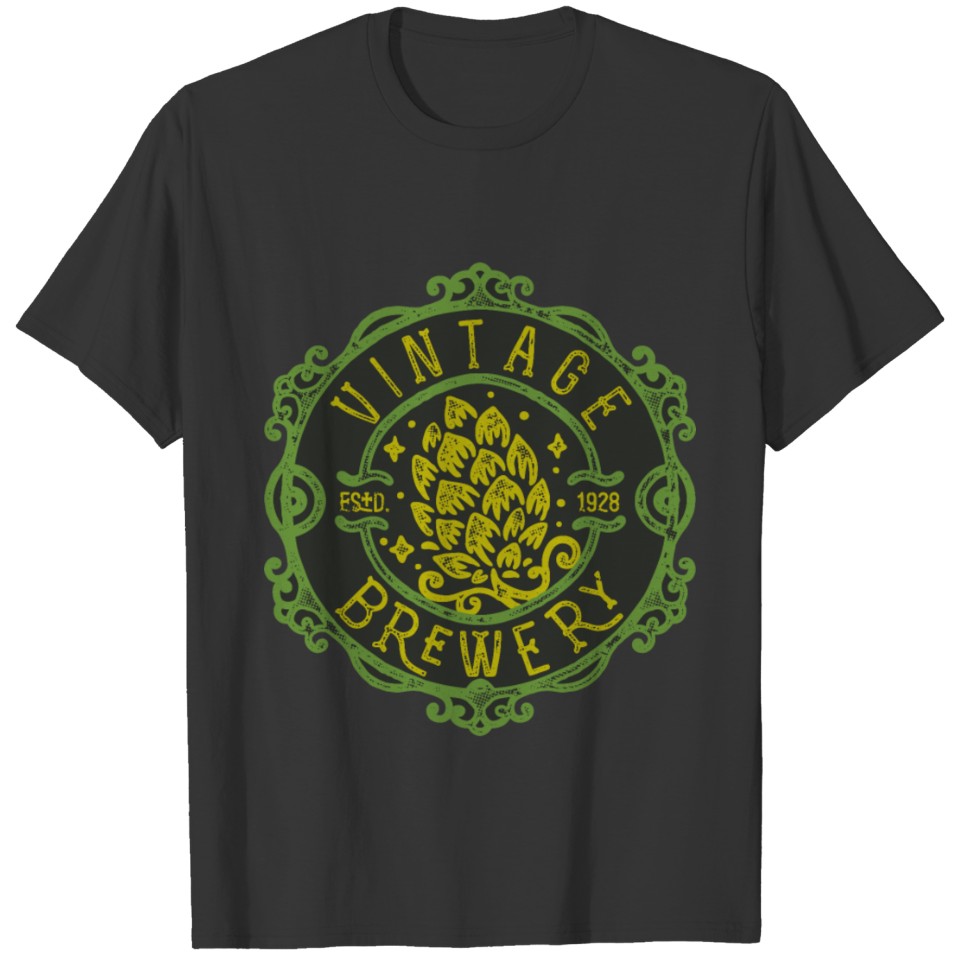 brewery badge T-shirt
