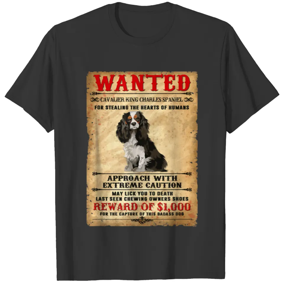 Cavalier King Charles Spaniel Funny dog lover Gift T Shirts