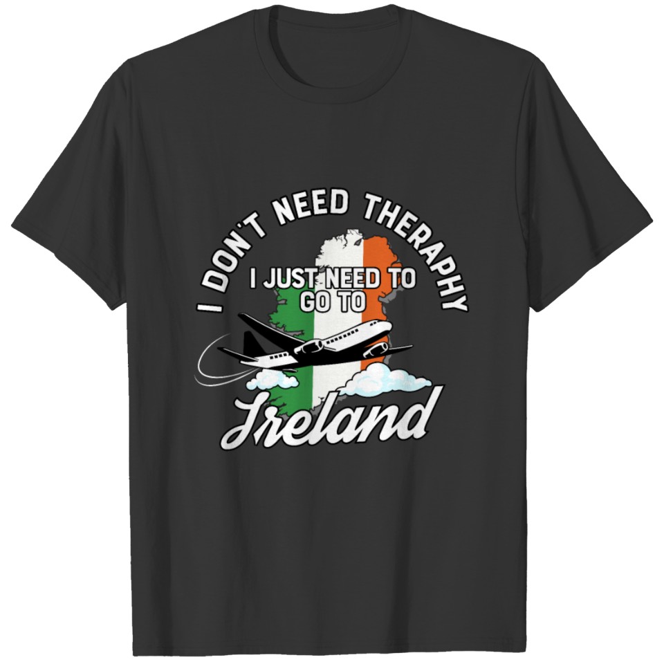 Ireland flag I Irish Souvenirs T-shirt