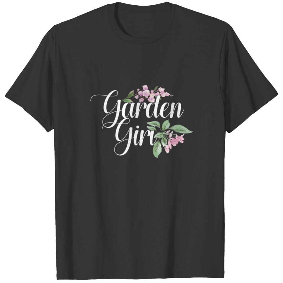 Garden Girl Planting Gardening Gardener Gift T Shirts