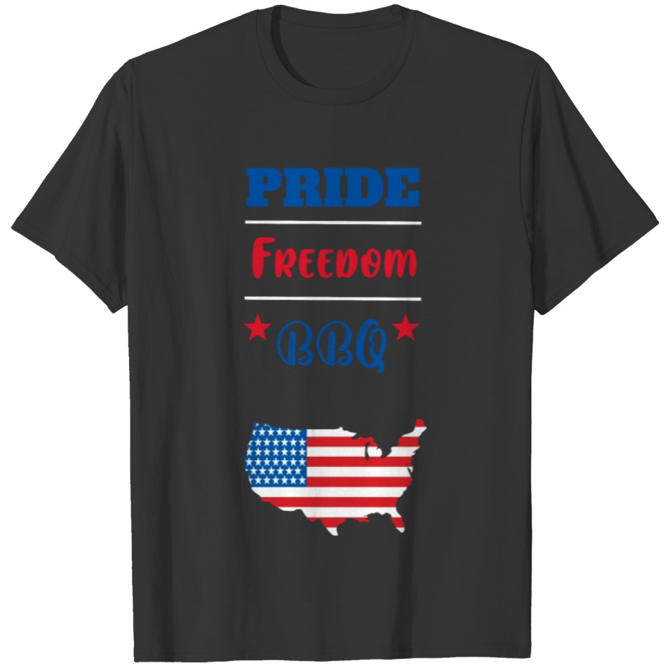 Pride Freedom BBQ T-shirt