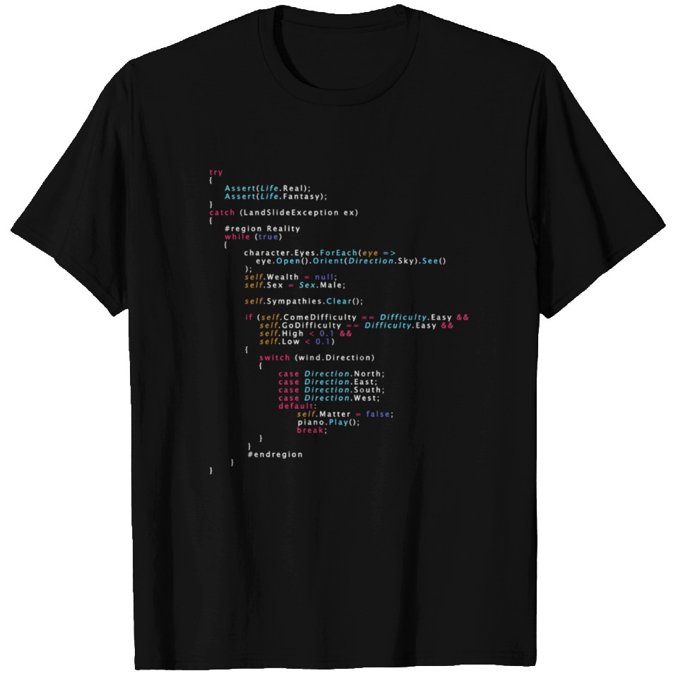 Is This The Real Life Coding Programming Color T Shirts | ID 14959794 ...