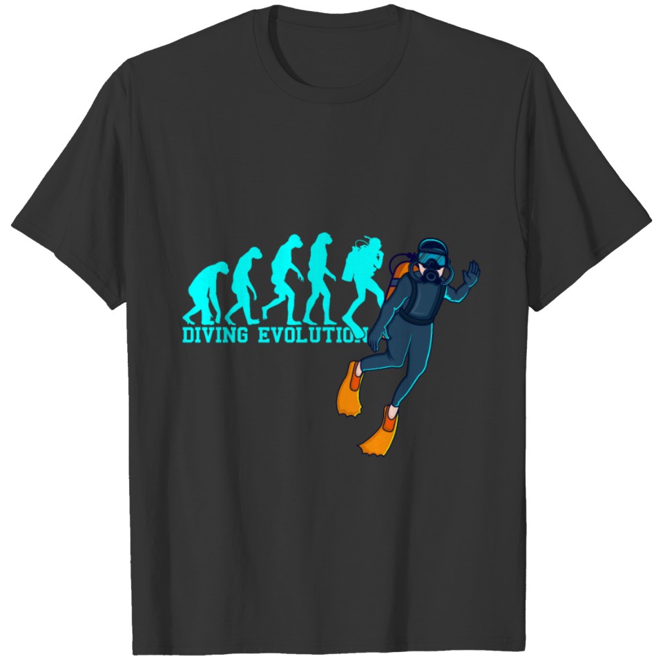 Diving Evolution Scuba Diver Apparel Dive T-shirt