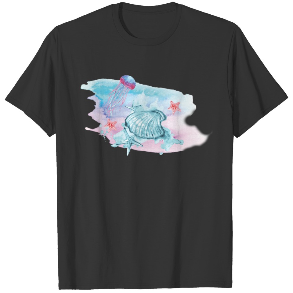 Sea Floor Design T-shirt